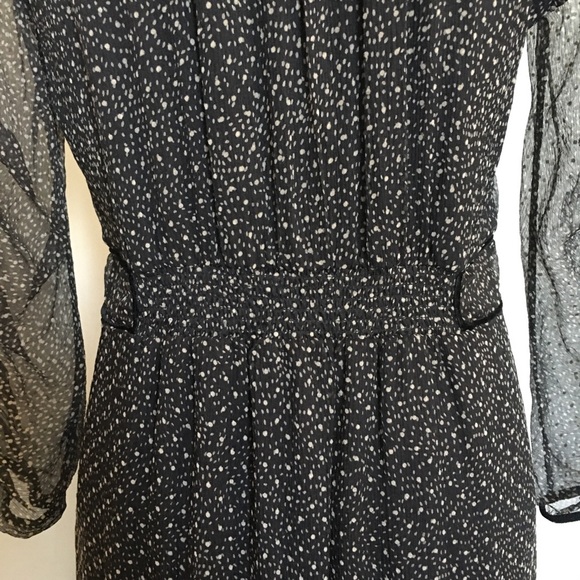 NWT ba&sh Robe Despina Dress Noire M/8 - Picture 9 of 15
